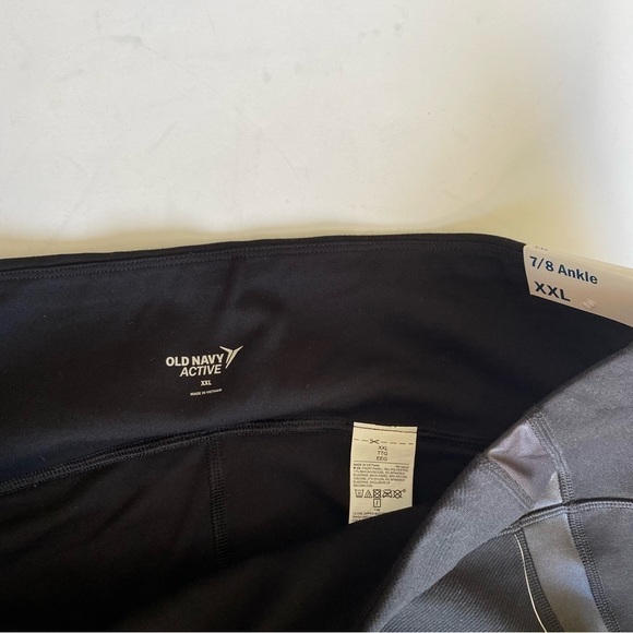🆕 Old Navy High-Rise 7/8-Length Ponte-Knit Ankle-Zip Street Leggings XXL - Picture 12 of 16